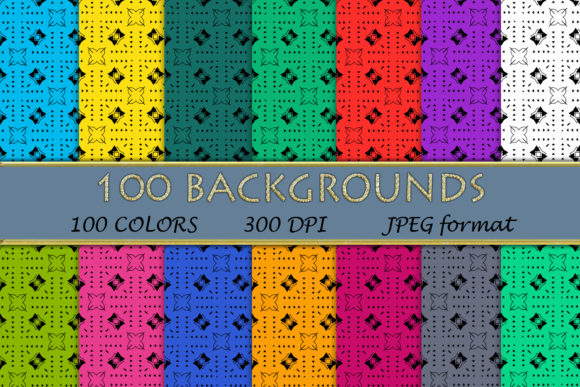 100 Geometric Patterns-050: A Versatile Resource for Designers and Creators