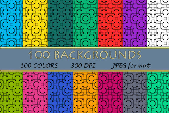 100 Geometric Patterns-080: A Versatile Resource for Designers and Creators