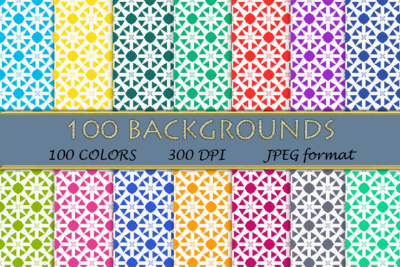 100 Geometric Patterns-093: A Creative Resource for Modern Designers