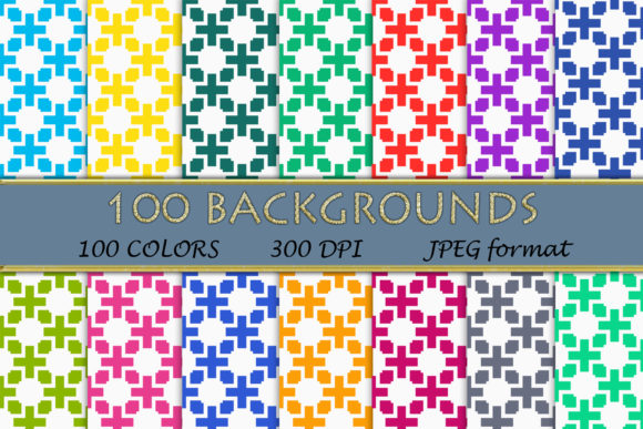 100 Geometric Patterns-108: A Comprehensive Guide to Choosing and Using Digital Papers
