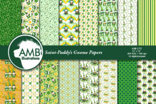 Saint-Patrick's Gnomes Patterns AMB-2707: A Creative Boost for Your Projects