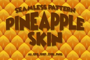 Seamless Patterns Pineapple Skin: A Versatile Design Resource for Creative Projects