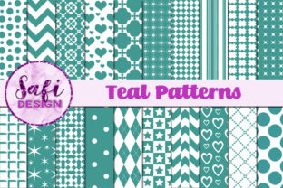 Teal Patterns: A Versatile Design Resource for Creatives